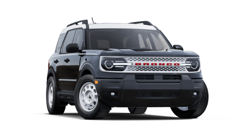 2025 Shadow Black Ford Bronco Sport Heritage 4X4 SUV